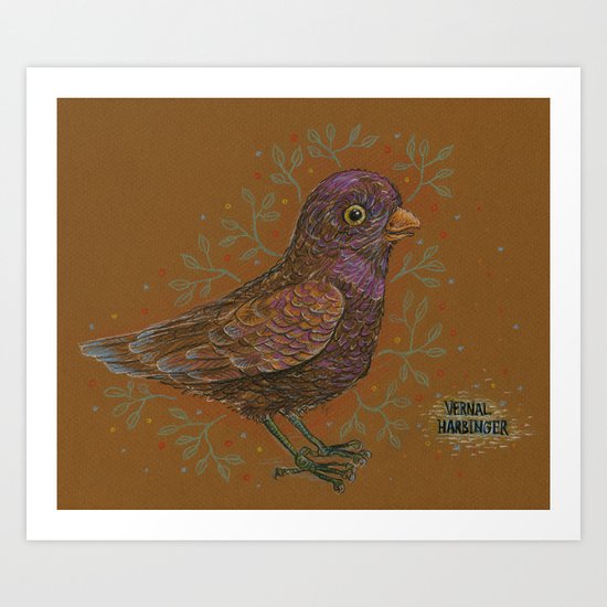 Vernal Harbinger Art Print