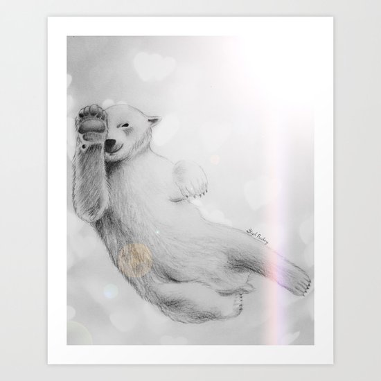 Polar Bear Art Print