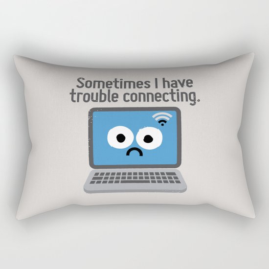 The Social Notwork Rectangular Pillow