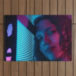 Gloria with Blade Runner lights Outdoor Rug