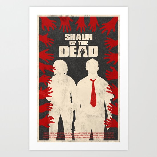 Shaun Of The Dead Art Print