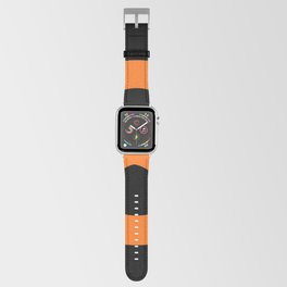 Number 8 (Orange & Black) Apple Watch Band