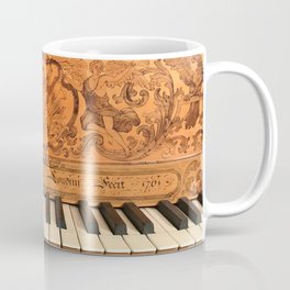 Kirkman Harpsichord Nameboard Detail 1 Mug
