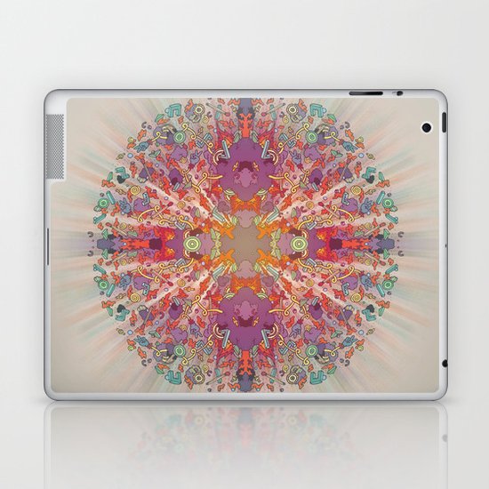 Match Sticks on an Open Fire. Laptop & iPad Skin