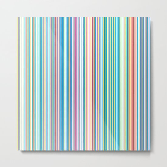 STRIPES16 Metal Print