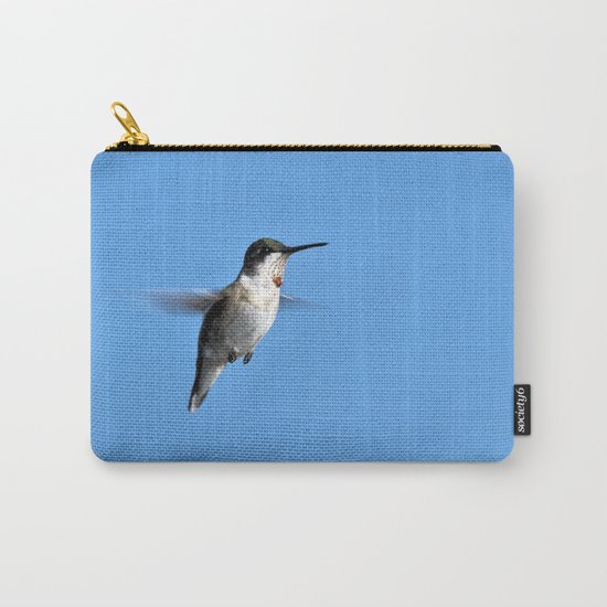 Juvenile Ruby-Throated Hummingbird Carry-All Pouch