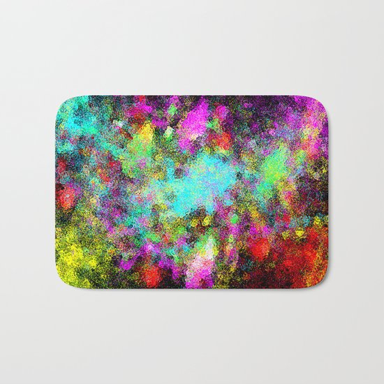 Paint splatter Bath Mat