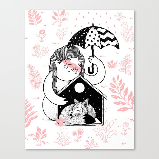 Shelter Canvas Print