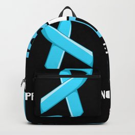 Prostate Cancer Blue Ribbon Survivor Awareness Backpack