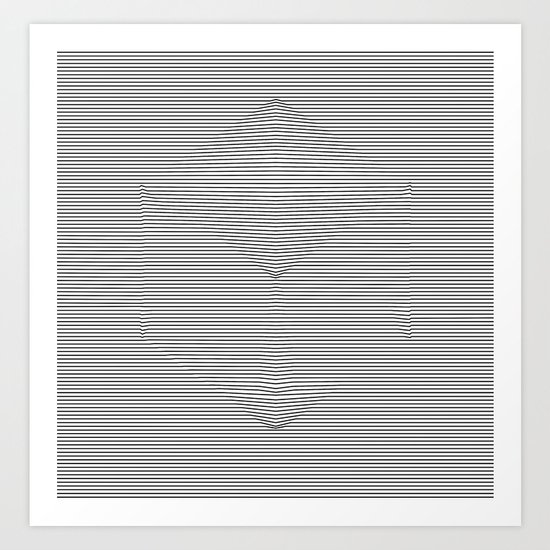 Cube Art Print