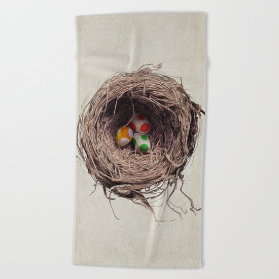 Yoshi Eggs Beach Towel