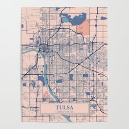 Tulsa vintage city map Poster | Tulsalover, Vintagetulsa, Mapoftulsa, Tulsaoldmap, Tulsa, Tulsamap, Tulsaantique, Tulsahistory, Tulsatravel, Tulsacartography 