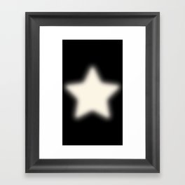 Starry Night Black Framed Art Print