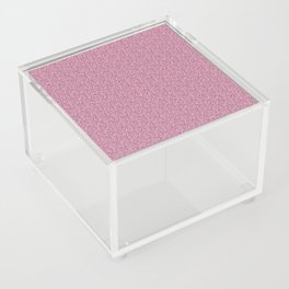 Light Pink Glitter Acrylic Box