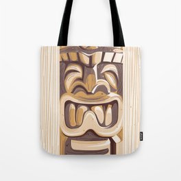 Happy Tiki Tote Bag