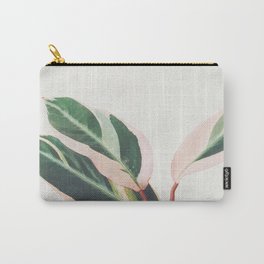 Pink Leaves III Carry-All Pouch