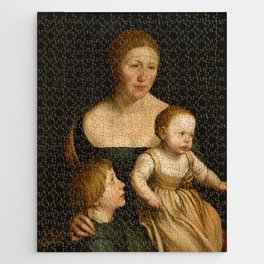 Hans Holbein the Younger "The Artist's Family" Jigsaw Puzzle