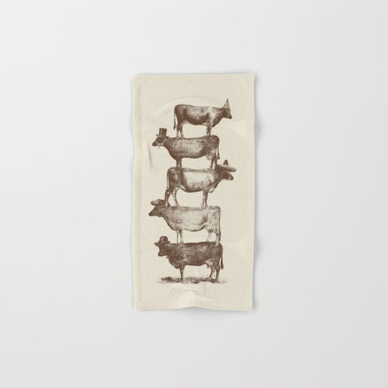 Cow Cow Nuts Hand & Bath Towel