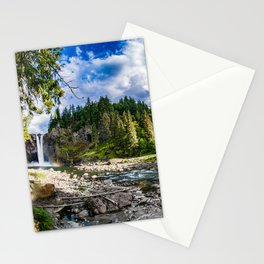 Snoqualmie Falls from Below Stationery Cards