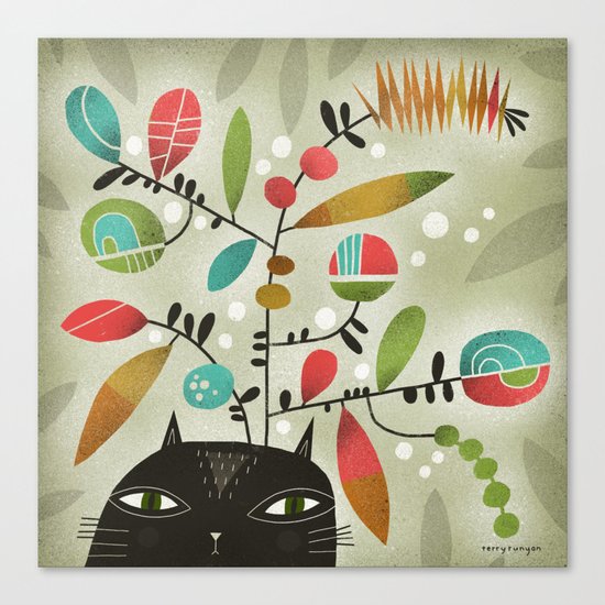 FLOWERING THOUGHT Canvas Print