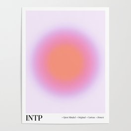 INTP Aura Poster Poster