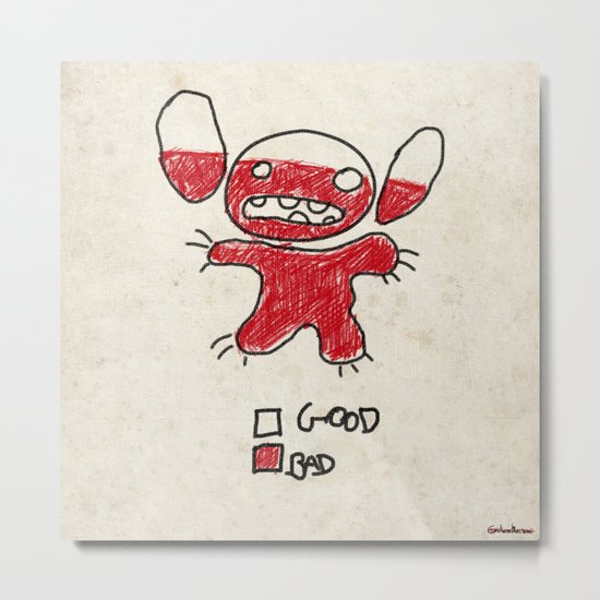 Stitch good&bad meter.... Metal Print