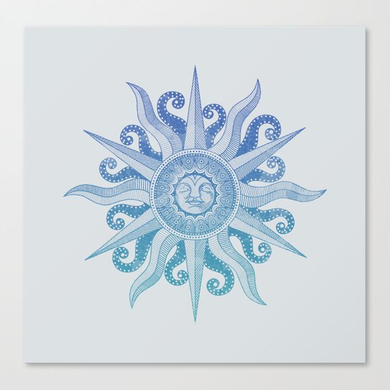 Sun God Canvas Print