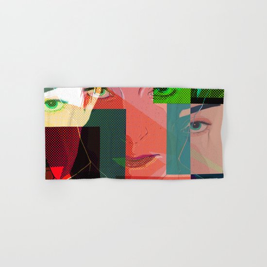Eyes Pop art Hand & Bath Towel