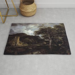 Jacob van Ruisdael - The Cloister Rug
