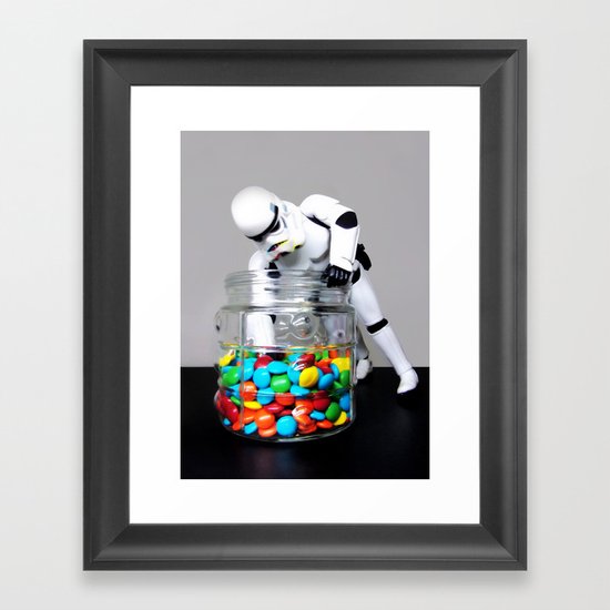 Busted! Framed Art Print