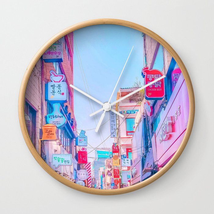 Anime Seoul Wall Clock