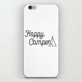 Happy Camper iPhone Skin