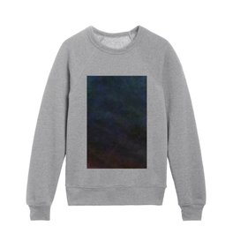 The Deep Blue Sea from an Original Acrylic Painting Found in Moonlight by Veda Kids Crewneck