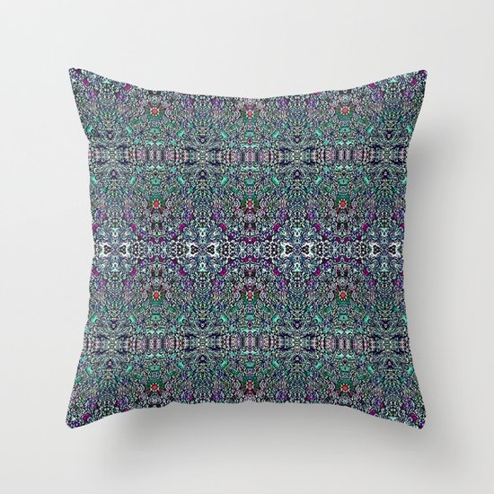 Fantasy Garden Throw Pillow
