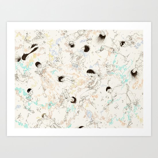 Circuitring Art Print