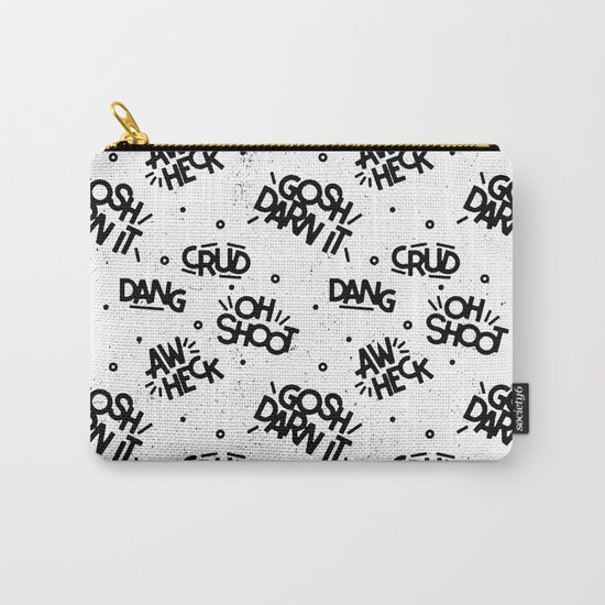 PG Cussin' Pattern Carry-All Pouch