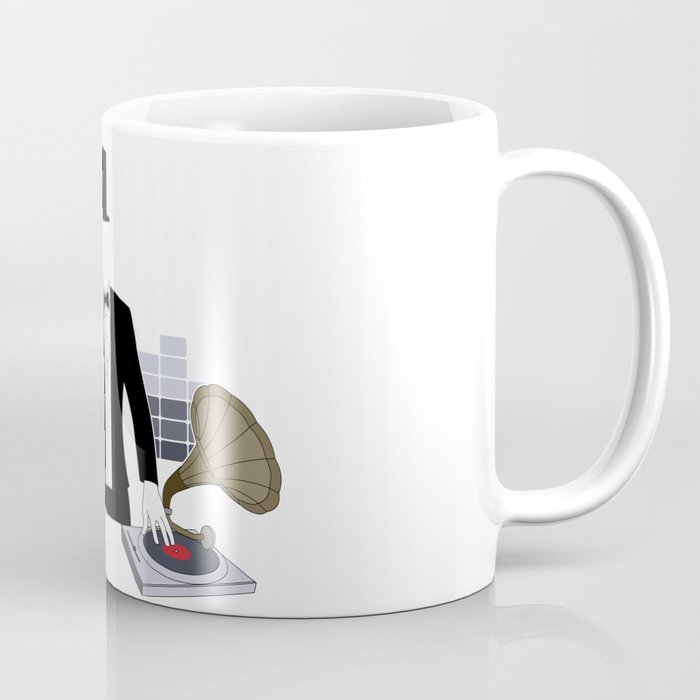 DJ Gramophone Coffee Mug