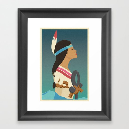 Tiger Lily Framed Art Print