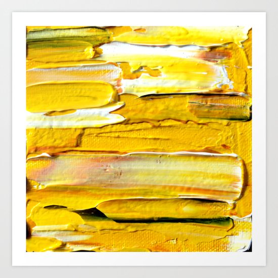Yellow Art Print