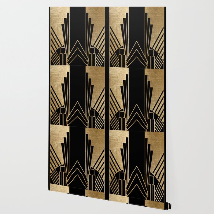Art Deco Design Wallpaper By Peggieprints Society6