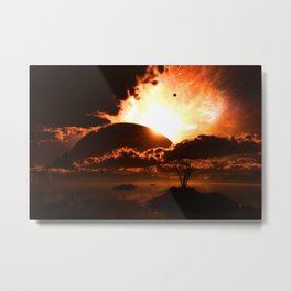 The Beginning of the End Metal Print