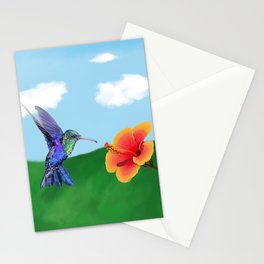The very hungry hummingbird Stationery Cards