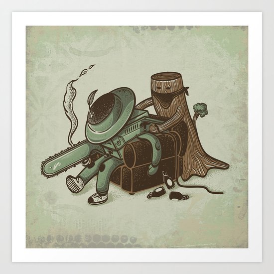 revenge Art Print