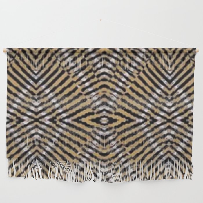 Striped Triangles Wall Hanging