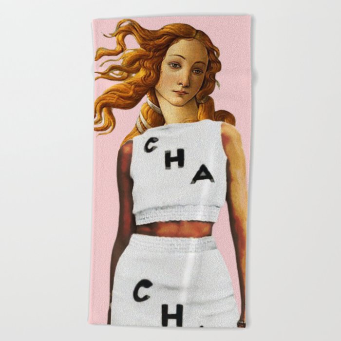 Fashion Icon Series: Venus In CHA Beach Towel