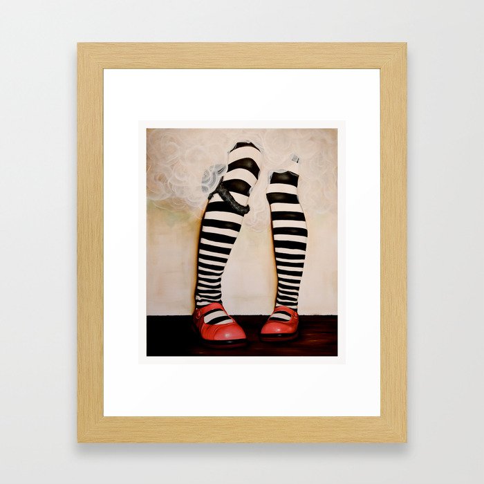 Which Way Ought I to go From Here? Framed Art Print