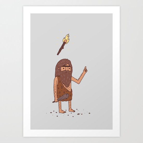 The Pre-Lightbulb Age Art Print