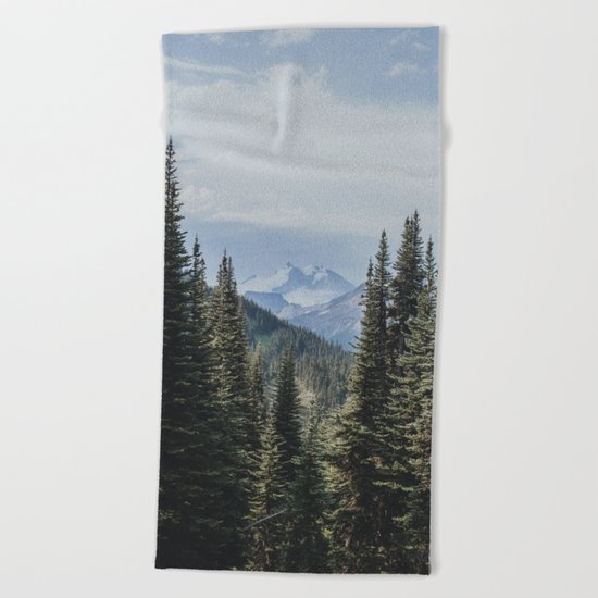 Garibaldi Provincial Park II Beach Towel