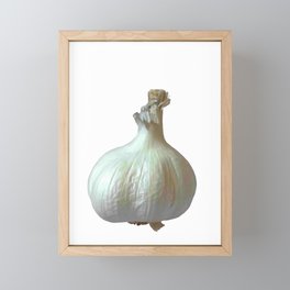 Garlic Solo Framed Mini Art Print