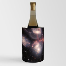 Stephan's Quintet (NIRCam and MIRI Composite Image) Wine Chiller